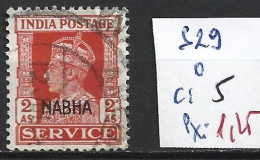 NAHBA DERVICE 29 Oblitéré Côte 5 € - Nabha