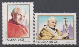 Pologne 1983 2681-82 ** Pape Jean Paul II  - Ungebraucht