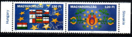 2004 - Ungheria 3946/47 Entrata Nell'Unione Europea  ------- - Nuevos