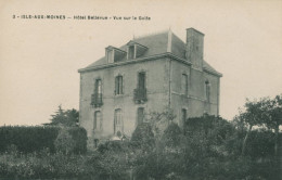 56 ISLE AUX MOINES - Hotel Bellevue- Vue Sur Le Golfe / TOP RARE  / TTB - Autres & Non Classés