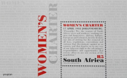 South Africa 2015, Women's Charter, MNH S/S - Nuevos