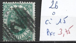 NATAL 26 Oblitéré Côte 15 € - Natal (1857-1909)