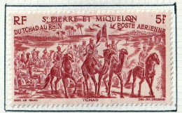 SAINT-PIERRE ET MIQUELON - Du Tchad Au Rhin - Y&T PA 12 - 1946 - MH - Ongebruikt