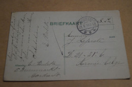 Bel Envoi Pays-Bas - Belgique ,guerre 14-18,censure,oblitération Militaire,original Pour Collection - Poststempel