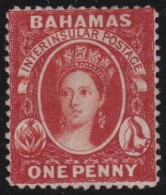 Bahamas    .  SG   .   21 (2 Scans) .   Perf. 12½  .  Crown  CC   .    *      .  Mint-VLH - 1859-1963 Crown Colony