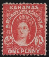 Bahamas    .  SG   .   23 (2 Scans) .   Perf. 12½  .  Crown  CC   .    (*)     .  Mint Without Gum - 1859-1963 Colonia Britannica