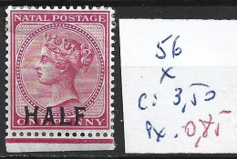 NATAL 56 * Côte 3.50 € - Natal (1857-1909)