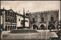 Viana Do Castelo - Um Aspecto Da Praça Da República- - Viana Do Castelo