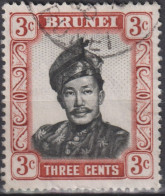 1964 Brunei ° Mi:BN 98v, Sn:BN 103, Yt:BN 103A, Sultan Omar Saifuddin & Water Village (Series II) (1964-74) - Brunei (...-1984)