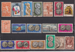 Timbres Oblitérés De Grèce, Années Diverses - Collections