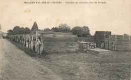 Nevers * Meubles FOLLEREAU , Chantier De Séchage , Rue De Parigny * Métier Scierie Bois - Nevers
