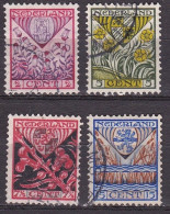 1927 Kinderzegels Complete Gestempelde Serie NVPH 208 / 211 - Oblitérés