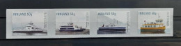 NORWAY 2023 TRANSPORT Vehicles. Ships. Boats FERRIES - Fine Set (self-adhesive) MNH - Unused Stamps