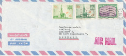 Saudi Arabia Air Mail Cover Sent To Denmark 3-10-1977 - Arabie Saoudite