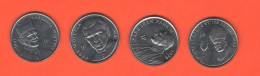 Congo 4 X 1 Franc 2004 Democratic République Démocratique Du Congo - Congo (République Démocratique 1998)