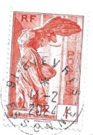 1937 N°355  Sur Fraguement - Used Stamps