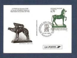 France, Entier Postal, Souvenir Philatélique, 3014, TTB, Périgueux, Trésor Neuvy-en Sullias, Bronze Gallo-romain, Cheval - Sonderganzsachen