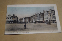 Belle Carte Ancienne,Arras ,N° 21 , La Grand'Place, RARE,colorisé,pour Collection - Andere & Zonder Classificatie