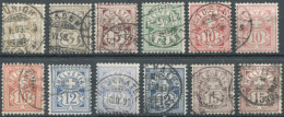 Suisse Lot Armoiries - Oblitérés - (F1507) - Used Stamps