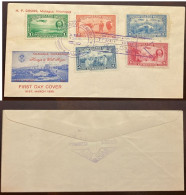 D)1939, NICARAGUA, FIRST DAY COVER, AIR MAIL, WITH CANCELLATION STAMP ON STAMP TRIBUTE TO THE HUMORIST ACTOR WILL ROGERS - Nicaragua