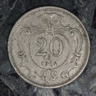  Autriche / Austria, , 20 Heller, 1914, , Nickel, SUP (AU),
KM#2803 - 2 Pfennig