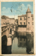 CPA - BRASSAC - LE PONT, LE CHATEAU ET LA NOUVELLE POSTE - Brassac