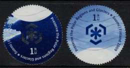 2009 Finland, Melting Glaciers, Complete Set Used. - Oblitérés