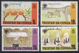 TRISTAN DA CUNHA  Timbres-Poste N°263* à 266* Neufs Charnières TB Cote : 2.75€ - Tristan Da Cunha