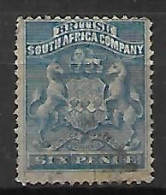 British South Africa Company   -   1890.    Y&T N°2a Oblitéré.  Cote 30€ - Non Classificati