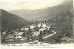 Saint Jean De Sixt Vue Generale Et La Vallee De Thones - Saint-Jean-de-Sixt