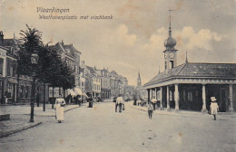 260429Vlaardingen, Westhavenplaats Met Vischbank. (poststempel 1906) - Vlaardingen