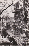 260454Rotterdam, Kijkje Op De Bollenmarkt Goudschesingel. (mooie Foto Kaart) - Rotterdam