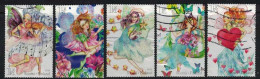 2010 Finland, Fairies,  Complete Set Used. - Gebruikt