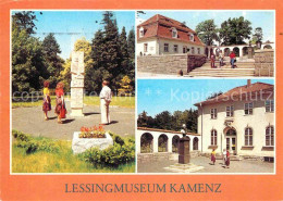 72849420 Kamenz Sachsen Lessingsaeule Museum  Kamenz - Kamenz