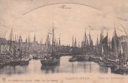 2604139Vlaardingen, Haven Met Visschervloot. (poststempel 1901 ?) - Vlaardingen