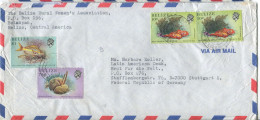 Cover Belize 1983 Bemopan Sea Fans Sea Sponge Coral - Belize (1973-...)