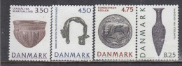 Denmark 1992 - Archaeological Funds, Mi-Nr. 1018/21, MNH** - Neufs