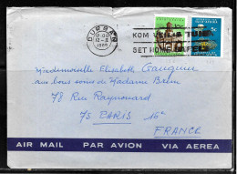 N420 - AFRIQUE DU SUD - LETTRE DE DURBAN DU 12/02/1969 POUR LA FRANCE - Covers & Documents