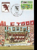 CARTOLINA CON ANNULLO SPECIALE 80 FONDAZIONE TORINO 1986 - Famous Clubs