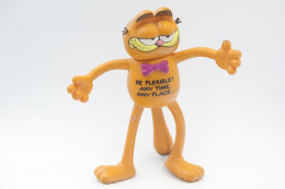 Vintage FIGURE : Garfield Bendable United Feature Syndicate Bully - 1981's - RaRe  - Figuur - Sonstige & Ohne Zuordnung