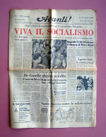 Viva Il Socialismo Avanti Quotidiano 70° Del Partito 1962 + Inserto Speciale - Ohne Zuordnung