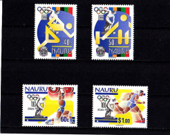 Olympics 1996 - Weightlifting - NAURU - Set MNH - Estate 1996: Atlanta