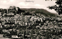 72848199 Marburg Lahn Panorama Schloss Marburg - Marburg
