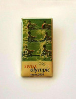 Athens 2004 Olympic Games - Switzerland Dated NOC Pin, Rowing - Jeux Olympiques