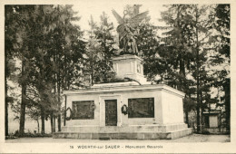 CPA - WOERTH-SUR-SAUER - MONUMENT BAVAROIS (ETAT PARFAIT) - Wörth