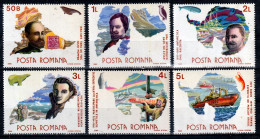 1986 Découvreurs Et Explorateurs De L'Antarctique Mi No 4281/4286   MNH - Neufs