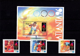 Olympics 1996 - Cycling - KAZAKSTAN - S/S+Set MNH - Ete 1996: Atlanta