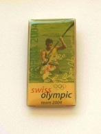 Athens 2004 Olympic Games - Switzerland Dated NOC Pin, Canoe Kayak Flatwater - Jeux Olympiques