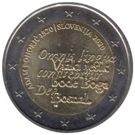 SV20020.1 - SLOVENIE - 2 Euros Commémo. 500e Anniv Naissance Adam Bohorič - 2020 - Slovénie