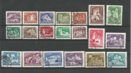 Hungary 1960 Castles Y.T. 1335/1344 (0) - Usati